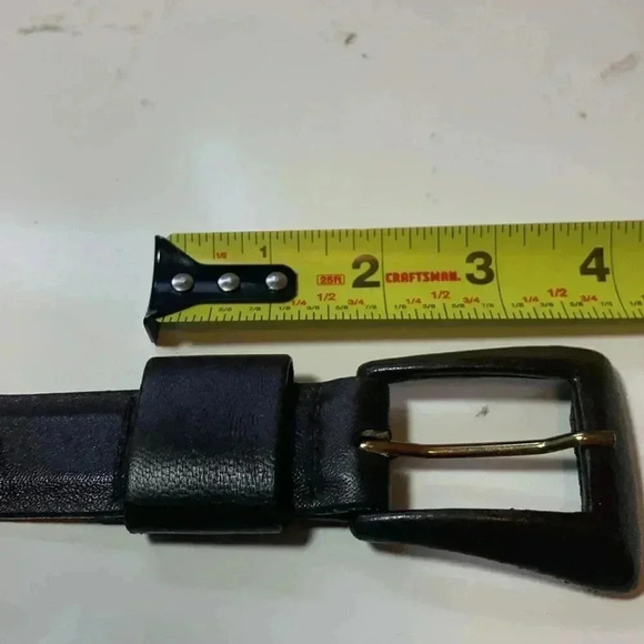 Renaissance brown leather belt with leather buckle  Size XS - Picture 5 of 13
